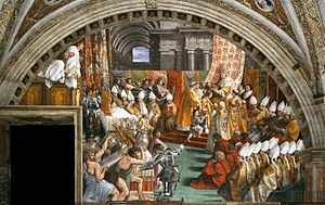 Incoronazione di Carlo Magno di Raffaello Sanzio
